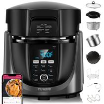 Combinação de panela de pressão elétrica e fritadeira de ar Nuwave Duet 6L