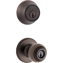 Combinação de polo de bronze veneziano Lockset Kwikset 690P 11P CP K6