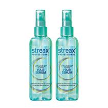 Combinação de sérum capilar Streax Pro VITA GLOSS 200mL com vitamina E Combinação de sérum capilar Streax Pro VITA GLOSS 200mL com vitamina E