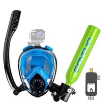 Combinação de tanque de mergulho e máscara de snorkel GOYOJO Lung Tank Sub Mask