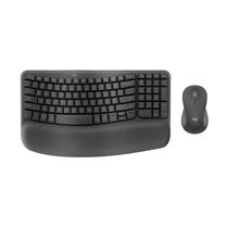 Combinação de teclado e mouse Logitech Wave Keys MK670 Graphite