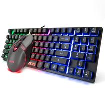 Combinação de teclado e mouse para jogos CHONCHOW 89 teclas RGB retroiluminado