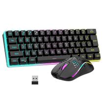 Combinação de teclado e mouse para jogos sem fio RedThunder 60%