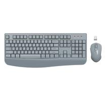 Combinação de teclado e mouse sem fio EDJO Full-Size Grey