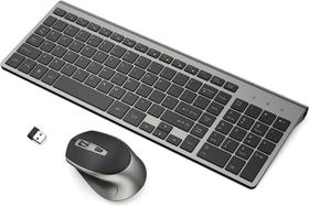 Combinação de teclado e mouse sem fio JOYACCESS para PC/Windows/Mac Combinação de teclado e mouse sem fio JOYACCESS para PC/Windows/Mac