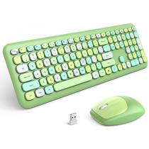 Combinação de teclado e mouse sem fio MoFii em tamanho real com design fofo Combinação de teclado e mouse sem fio MoFii em tamanho real com design fofo