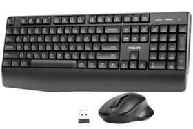 Combinação de teclado e mouse sem fio Philips Ergonomic 2,4 GHz Combinação de teclado e mouse sem fio Philips Ergonomic 2,4 GHz