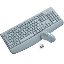 Combinação de teclado e mouse sem fio ULSOU Ful-Size Grey