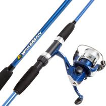 Combinação de vara de pesca e bobina giratória Série Wakeman Swarm