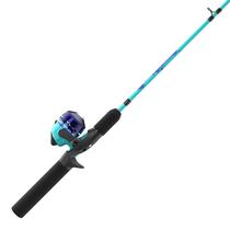 Combinação de vara e molinete de pesca Zebco Kids Splash Jr. Azul