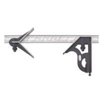 Combinação quadrada Starrett C11HC-12-4R 30 cm de comprimento da lâmina Combinação quadrada Starrett C11HC-12-4R 30 cm de comprimento da lâmina