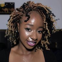 Combinação ToyoTress Yanky Twist de 16 polegadas para cabelo de crochê, 8 pacotes