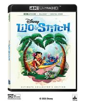 Combinação UHD/BD do filme Disney Lilo e Stitch + Digital