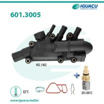 Combinado de válvula termostática Ford Courier 2002 a 2007