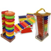 Combine e Encaixe Brinquedo Educativo e Pedagógico