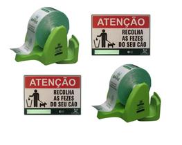 Combo 02 Suporte Parede Verde 02 Bobinas 02 Placas