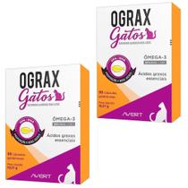 Combo 02Un Ograx Gatos 30 Cápsulas 10,17G - Avert