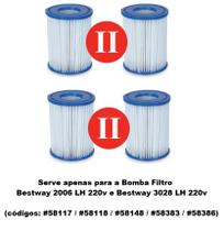 Combo 04 cartuchos Bestway MÉDIOS Modelo II 58094 (2x2)