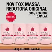 Combo 04 Máscara Redutora La Vie Novitox Redução de Volume, Anti Frizz, Hidratação e Brilho Intenso Combo 04 Máscara Redutora La Vie Novitox Redução de Volume, Anti Frizz, Hidratação e Brilho Intenso