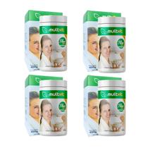 Combo 04 Potes Multvit Fiber7 400g