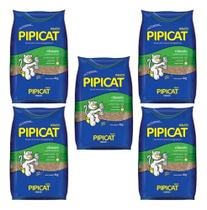 Combo 05un Areia Higiênica Kelco Pipicat Classic 4kg Combo 05un Areia Higiênica Kelco Pipicat Classic 4kg