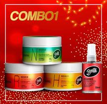 Combo 1 - Cronograma capilar + reparador de pontas