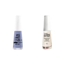 Combo 1 Esmalte Céu Azul e 1 Esmalte Saia de tule