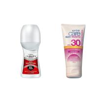 Combo 1 protetor solar 50 FPS 50G e 1 roll on Max protection 72h