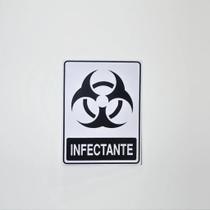 Combo 10 Adesivos De Sinalização Lixo Infectante 15x20 Identificação - S-244 F9e