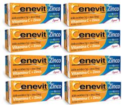 Combo 10 caixas Cenevit Zinco 1g 10 Comprimidos Efervescentes - Legrand