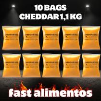 Combo 10 cheddar vegano bag 1.1 kg Combo 10 cheddar vegano bag 1.1 kg
