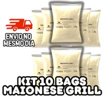 Combo 10 maionese grill 1.100 kg bag junior - 10 unidades