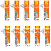 Combo 10 Suporte 33cm Balao Bexiga Aniversario Festa Eventos Combo 10 Suporte 33cm Balao Bexiga Aniversario Festa Eventos