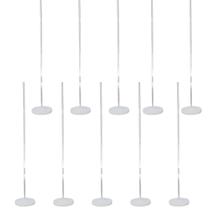 Combo 10 Suporte Coluna Balão Base 1,2m Festa Decoração Arranjo