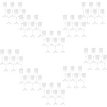 Combo 10 Taça Acrilico C/6 150ml Festa Ano Novo Réveillon Natal Combo 10 Taça Acrilico C/6 150ml Festa Ano Novo Réveillon Natal