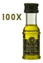 Combo 100x Mini Azeite De Oliva Extra Virgem Colavita 12ml