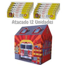 Combo 12 Barracas Infantil Atacado Revenda Cabana Bombeiro Grande