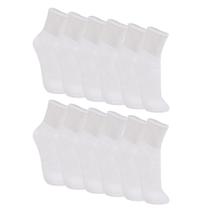 Combo 12 pares de meia cano medio trifil esportiva original