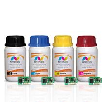 Combo 12 Refil para Toner TankFull Para Samsung CLT-506L + 12 Chip CMYK - CLP-680ND CLX-6260FR