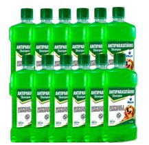 Combo 12 Shampoo Antiparasitário World Veterinária Dug's para Cães - 500ml