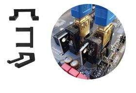 Combo 12 X Travas Clip Fixação Pci-e Riser Mineração Rig Combo 12 X Travas Clip Fixação Pci-e Riser Mineração Rig