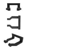 Combo 12 X Travas Pci-e Com Aba Lateral Riser Mineração Rig