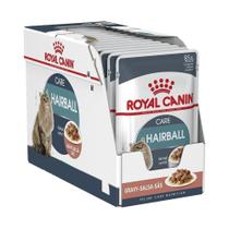 Combo 12Un Sachê Royal Canin Hairball Care 85G Cada