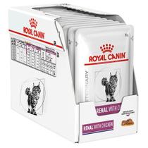 Combo 12Un Sachê Royal Canin Renal Feline Wet 85G Cada