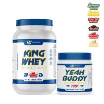 COMBO 16 - King Whey 900g Baunilha + Pré Treino Yeah Buddy 350g