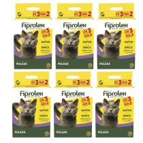 Combo 18 Pipetas 0,5ml Fiprolex Ceva Para Gatos Antipulgas