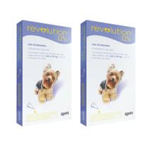 Combo 2 Antipulgas Revolution Cães 2,5 a 5 kg - 12% 0,25 ml 30 mg