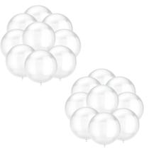 Combo 2 Balão Bubble N24 C/50 Festa Decoração Aniversario