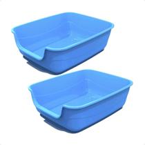 Combo 2 Bandeja Jumbox Pet Injet - Azul