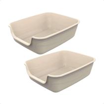 Combo 2 Bandeja Jumbox Pet Injet - Nude